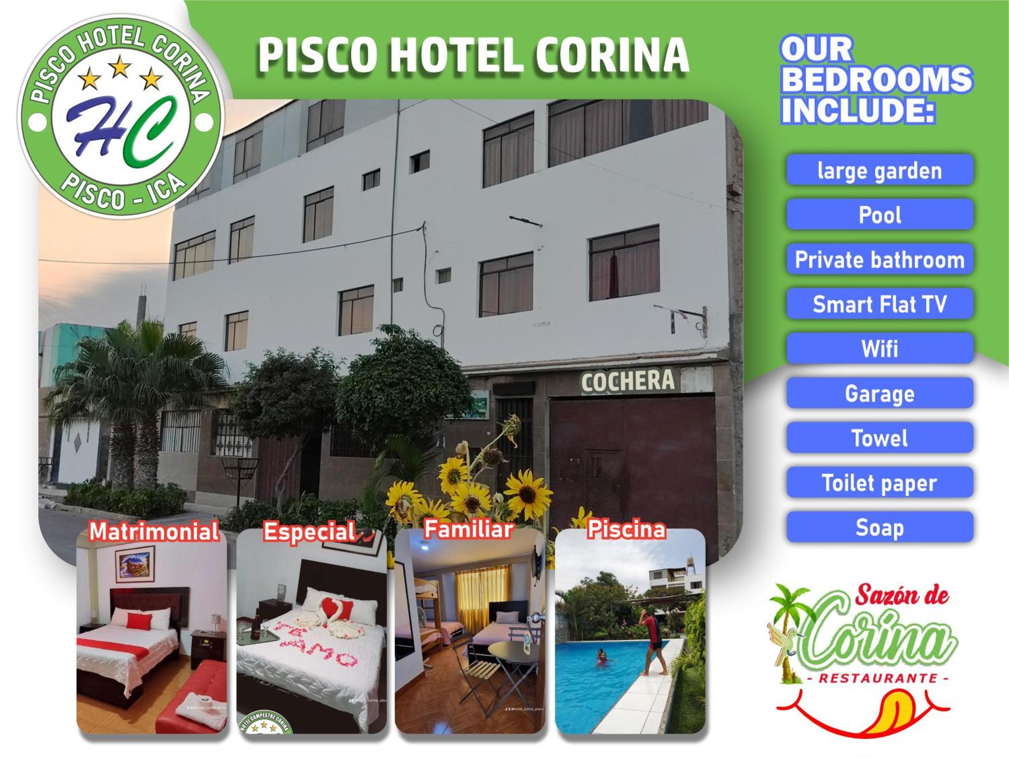 Pisco Hotel Corina Kültér fotó